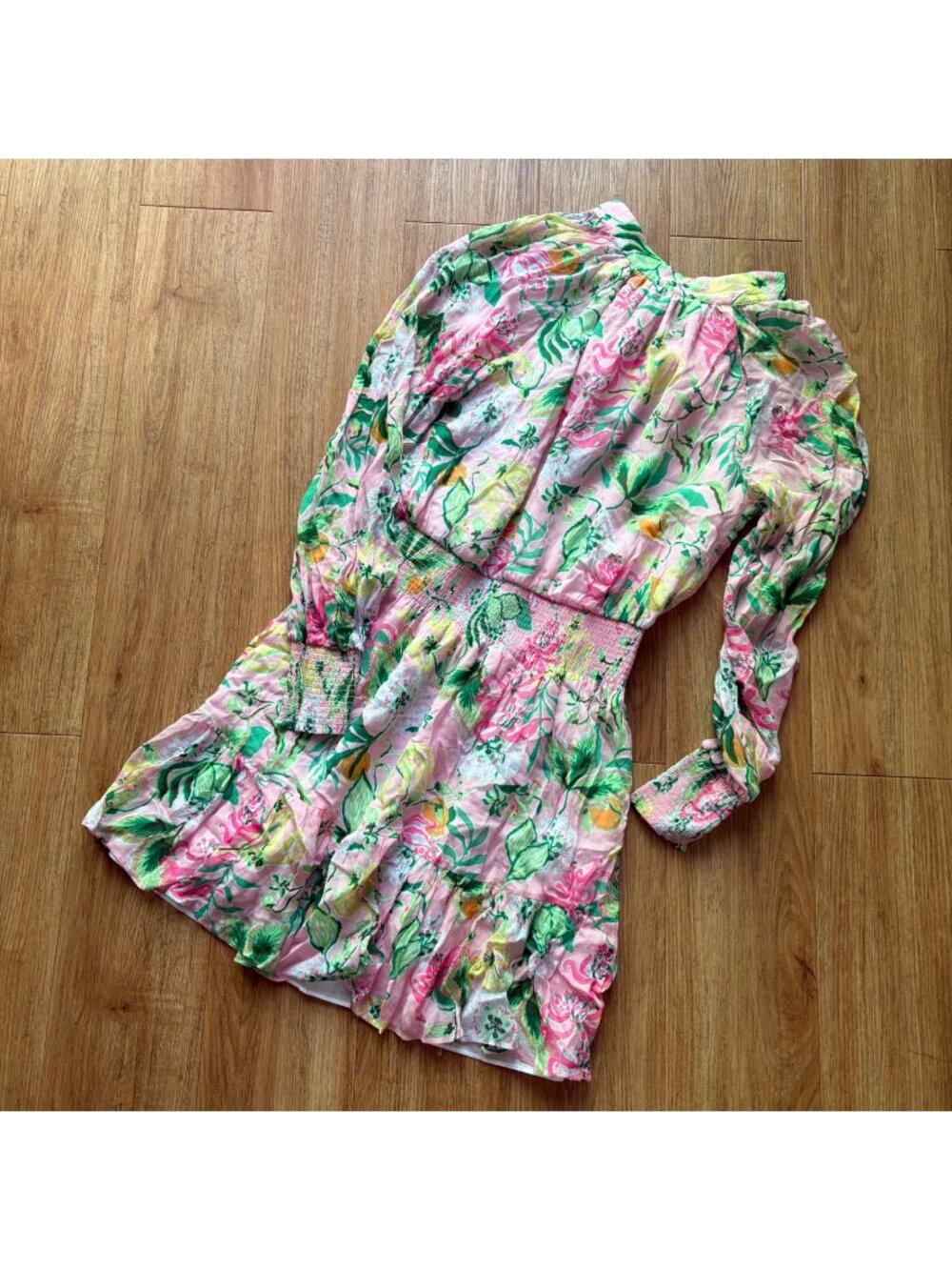 Lilly Pulitzer Ellielynn Long Sleeve Dress Via Amore Spritzer Multi NWT Size 2